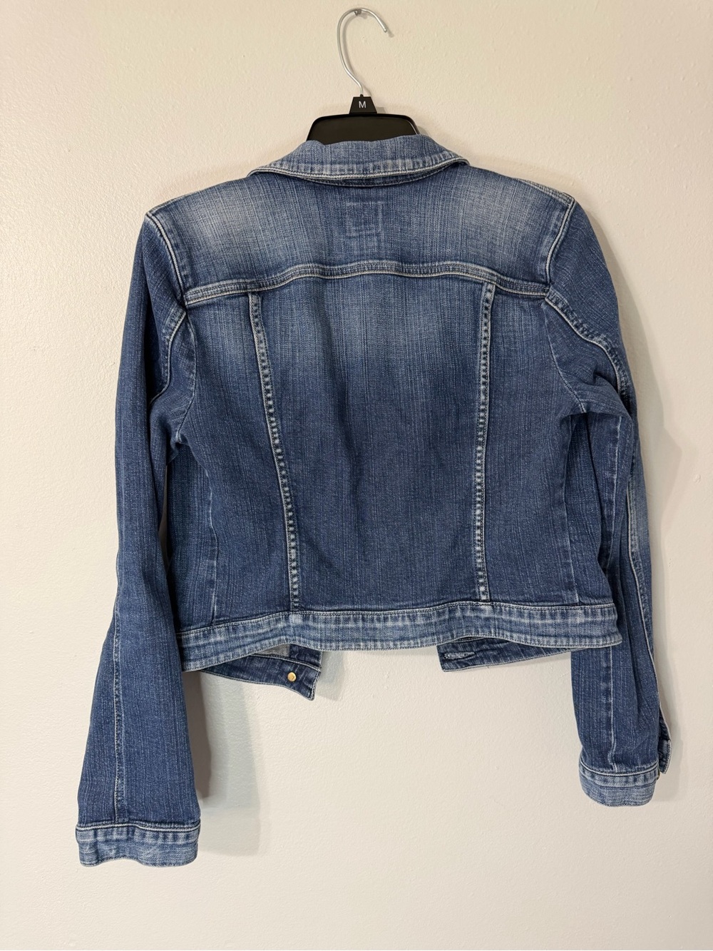 Guess Blue Washed Denim Jean Jacket - Picture 3 of 3